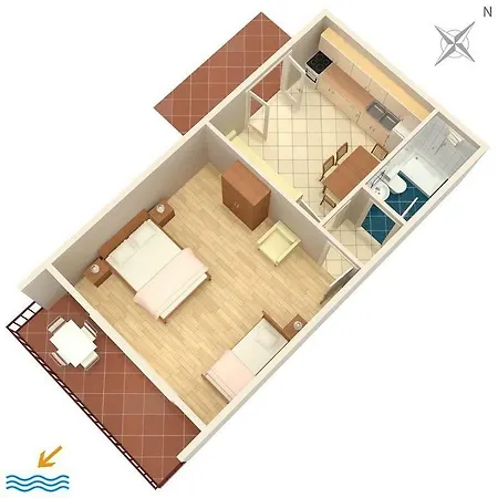 公寓 Ujdur 奥米什